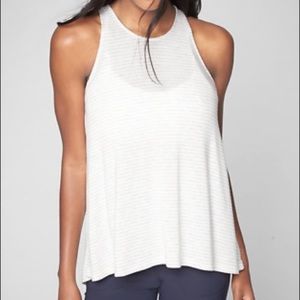 Athleta Crossroad striped tank top